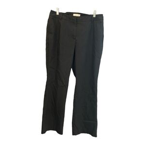 Talbots Heritage Black Bootcut Slacks Size 14W RG1